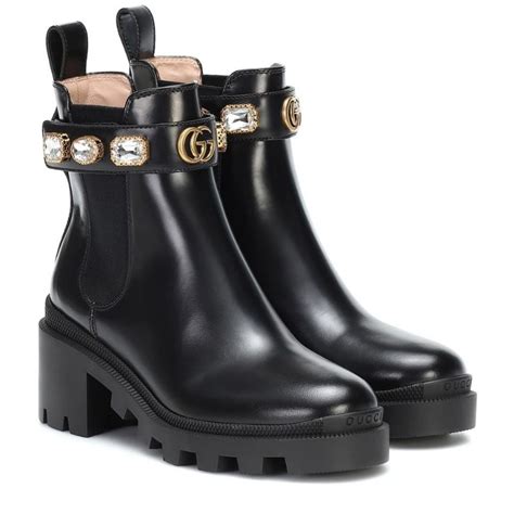 botas gucci de mujer|Gucci ankle boots women.